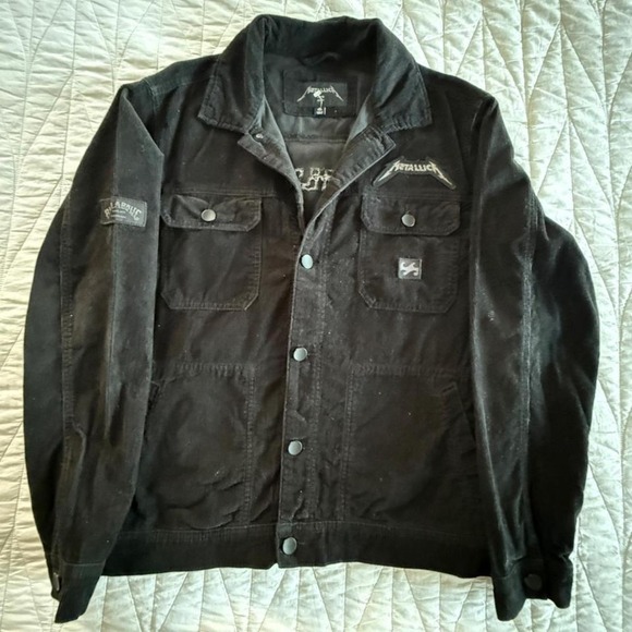 BILLABONG X METALLICA BLACK ALBUM JACKET